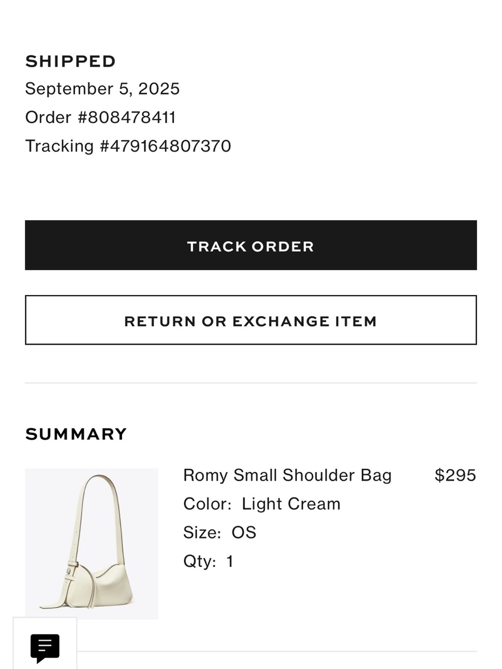Tory Burch Romy Small Shoulder Bag - Picture 6 of 6